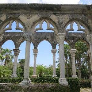 The Cloisters, near Nassau. Ruins from a french convent that was moved to the Bahamas