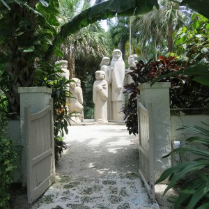 Ann Norton Sculpture Garden in West Palm Beach displays a variety of work by Ann Norton.