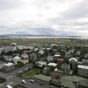 View of Reykjavik airport, which was built by the British and Americans in  the 1940s. Jim's father flew in and out of this airport hundreds of times as an air transport command pilot for the US Army Airforce during WWII.