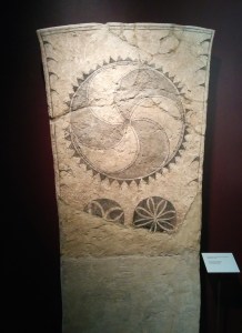 Picture stones carved between 500-700AD on Gotland. Many of them are thought to contain cosmology.