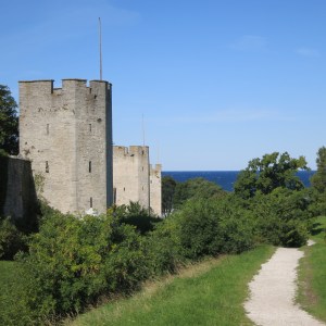 Protective wall around Visby, Gotland.