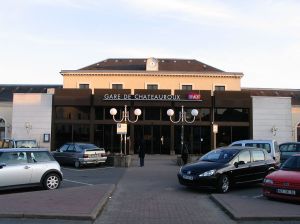 The train station at Châteauroux.