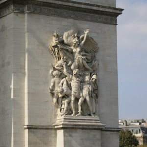 Sculpture on Arc de Triomphe