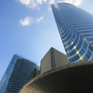 At La Défense.