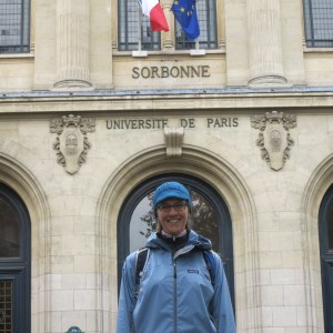 Megan will gladly tell you about the time she spent at the Sorbonne..........