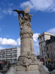 Memorial to those who died in the French Revolution.
