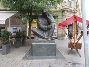 Nicolas Tesla was born in Croatia. This statue of him stands in the capital, Zagreb.