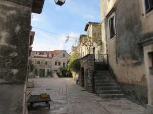 Stari Grad is full of these charming little courtyards and medieval stone houses.