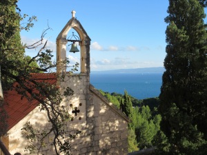 Renaissance chapel in Marjan Park, Split.