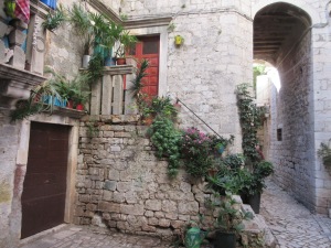 A sweet apartment in Trogir.