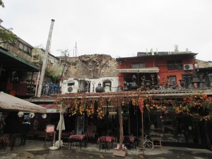 This entrance to the Grand Bazaar has shops built amidst what look like Roman or Greek ruins. Bonus points if you can find the cat in this picture.