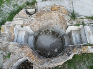 An ancient Roman hot tub on Kos.