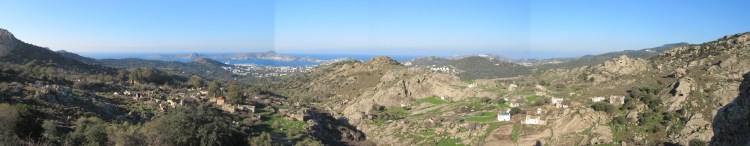Abandoned village of Sandima on the Bodrum Peninsula.
