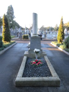 Grave of Arthur Griffith, first president of the Irish Free State and founder of Sinn Féin.