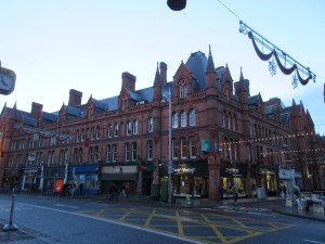 Beautiful ornate Dublin building.